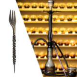 Maxbell Multipurpose Retro Style Fork Professional Fork Tools 6.5" Long Foil Puncher Bronze