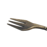 Maxbell Multipurpose Retro Style Fork Professional Fork Tools 6.5" Long Foil Puncher Bronze