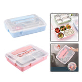 Maxbell Hermetic Lunch Box Portable for Office Traveling Work Blue