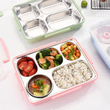 Maxbell Hermetic Lunch Box Portable for Office Traveling Work Blue