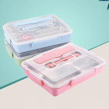 Maxbell Hermetic Lunch Box Portable for Office Traveling Work Blue