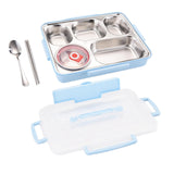 Maxbell Hermetic Lunch Box Portable for Office Traveling Work Blue