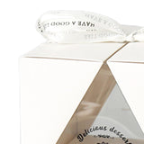Maxbell 2Pcs Cake Carrier Holder Handle Transparent for Transporting Cakes Pies 6in