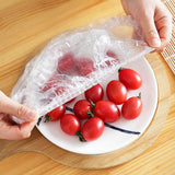 Maxbell 100x Food Covers Elastic Storage Wraps Waterproof Disposable Dustproof