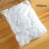 Maxbell 100x Food Covers Elastic Storage Wraps Waterproof Disposable Dustproof