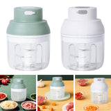 Maxbell Portable Electric Garlic Chopper Mincer Kitchen Gadgets for Vegetable Fruits Green