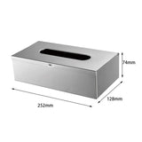 Maxbell Tissue Box Holder Rectangle Decorative Napkin Holder for Cafe Home Kitchen