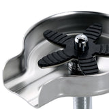 Maxbell Automatic Faucet Cup Washer Multi Angle Spray Washing Rinser for Bar Accs Argent