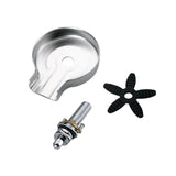 Maxbell Automatic Faucet Cup Washer Multi Angle Spray Washing Rinser for Bar Accs Argent