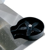 Maxbell Automatic Faucet Cup Washer Multi Angle Spray Washing Rinser for Bar Accs Black