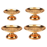 Maxbell Buddha Offering Tray Decoration Altar Supplies Rituals Smudging Decor 5 inch