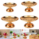 Maxbell Buddha Offering Tray Decoration Altar Supplies Rituals Smudging Decor 5 inch