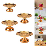 Maxbell Buddha Offering Tray Decoration Altar Supplies Rituals Smudging Decor 5 inch