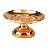 Maxbell Buddha Offering Tray Decoration Altar Supplies Rituals Smudging Decor  8 inch