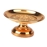 Maxbell Buddha Offering Tray Decoration Altar Supplies Rituals Smudging Decor 10 inch