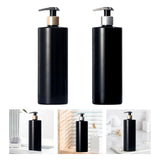 Maxbell Dispenser Bottle Liquid Container Emulsion Bottle for Bathroom Laundry Room Aureate