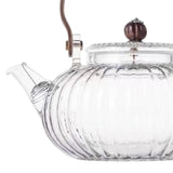 Maxbell High Borosilicate Glass Teapot Kung Fu Tea Heatproof Loose Leaf Stovetop