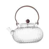Maxbell High Borosilicate Glass Teapot Kung Fu Tea Heatproof Loose Leaf Stovetop