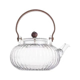 Maxbell High Borosilicate Glass Teapot Kung Fu Tea Heatproof Loose Leaf Stovetop