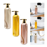 Maxbell Liquid Soap Dispenser Home Decor Pump Bottle for Moisturizer Body Wash A