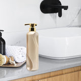 Maxbell Liquid Soap Dispenser Home Decor Pump Bottle for Moisturizer Body Wash A