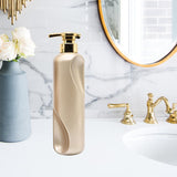 Maxbell Liquid Soap Dispenser Home Decor Pump Bottle for Moisturizer Body Wash A