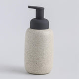 Maxbell Refillable Soap Dispenser Ceramic for Countertop Kitchen Shower Shampoo White A