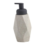 Maxbell Refillable Soap Dispenser Ceramic for Countertop Kitchen Shower Shampoo White B