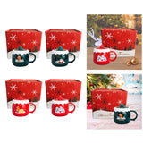Maxbell Christmas Themed Coffee Mugs Milk Juice Mug 430ml for Home Wedding Birthday Green
