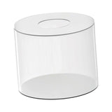 Maxbell Acrylic Cylinder Display Riser Round Tabletop Decoration Base for Birthday D15cmxH10cm