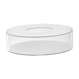 Maxbell Acrylic Cylinder Display Riser Round Tabletop Decoration Base for Birthday D30cmxH10cm