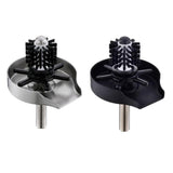 Maxbell Press Type Faucet glass cup rinser Accessories Cleaner Cup Washer for Bar Home Argent