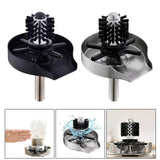 Maxbell Press Type Faucet glass cup rinser Accessories Cleaner Cup Washer for Bar Home Argent