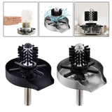 Maxbell Press Type Faucet glass cup rinser Accessories Cleaner Cup Washer for Bar Home Argent