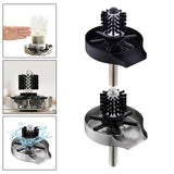 Maxbell Press Type Faucet glass cup rinser Accessories Cleaner Cup Washer for Bar Home Argent
