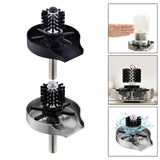 Maxbell Press Type Faucet glass cup rinser Accessories Cleaner Cup Washer for Bar Home Argent