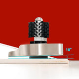 Maxbell Press Type Faucet glass cup rinser Accessories Cleaner Cup Washer for Bar Home Argent