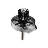 Maxbell Press Type Faucet glass cup rinser Accessories Cleaner Cup Washer for Bar Home Argent