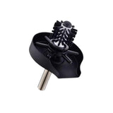 Maxbell Press Type Faucet glass cup rinser Accessories Cleaner Cup Washer for Bar Home Black