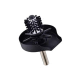 Maxbell Press Type Faucet glass cup rinser Accessories Cleaner Cup Washer for Bar Home Black