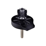 Maxbell Press Type Faucet glass cup rinser Accessories Cleaner Cup Washer for Bar Home Black