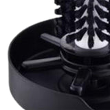 Maxbell Press Type Faucet glass cup rinser Accessories Cleaner Cup Washer for Bar Home Black
