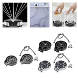 Maxbell rinser Spraying Holes Bottle Washer Automatic Stainless Steel Gray