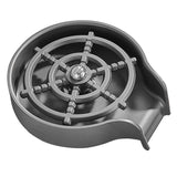 Maxbell rinser Spraying Holes Bottle Washer Automatic Stainless Steel Gray
