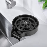 Maxbell rinser Spraying Holes Bottle Washer Automatic Stainless Steel Black