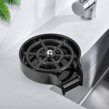 Maxbell rinser Spraying Holes Bottle Washer Automatic Stainless Steel Black