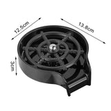 Maxbell rinser Spraying Holes Bottle Washer Automatic Stainless Steel Black with hose