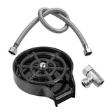 Maxbell rinser Spraying Holes Bottle Washer Automatic Stainless Steel Black with hose