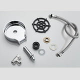 Maxbell rinser Spraying Holes Bottle Washer Automatic Stainless Steel Argent with hose