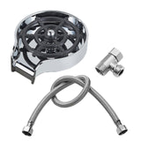 Maxbell rinser Spraying Holes Bottle Washer Automatic Stainless Steel Argent with hose